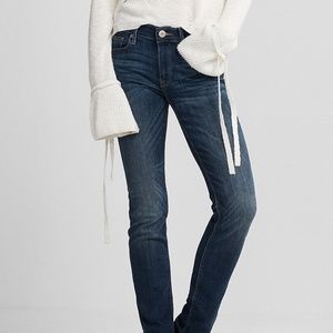 Express Dark Skinny Jeans- Size 6.